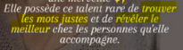 message réseaux sociaux d'une cliente